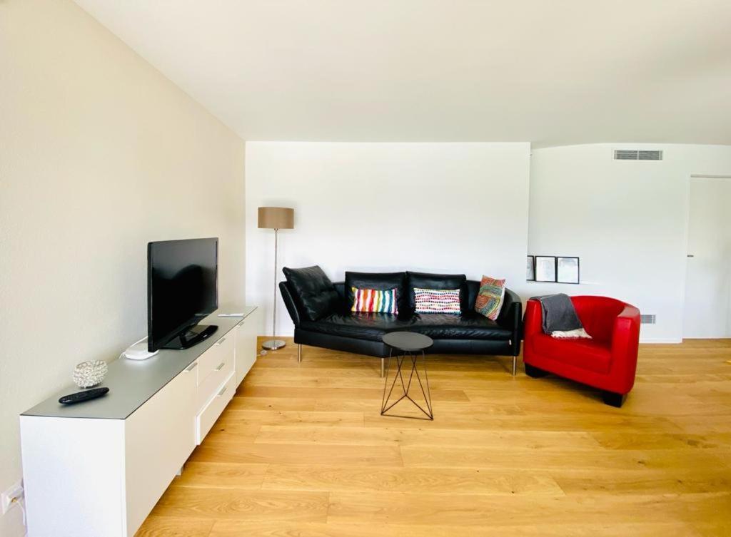 Panorama Boutique Apartment With Air Condition, Spa Entry In Solbadhotel Sigriswil Eksteriør bilde