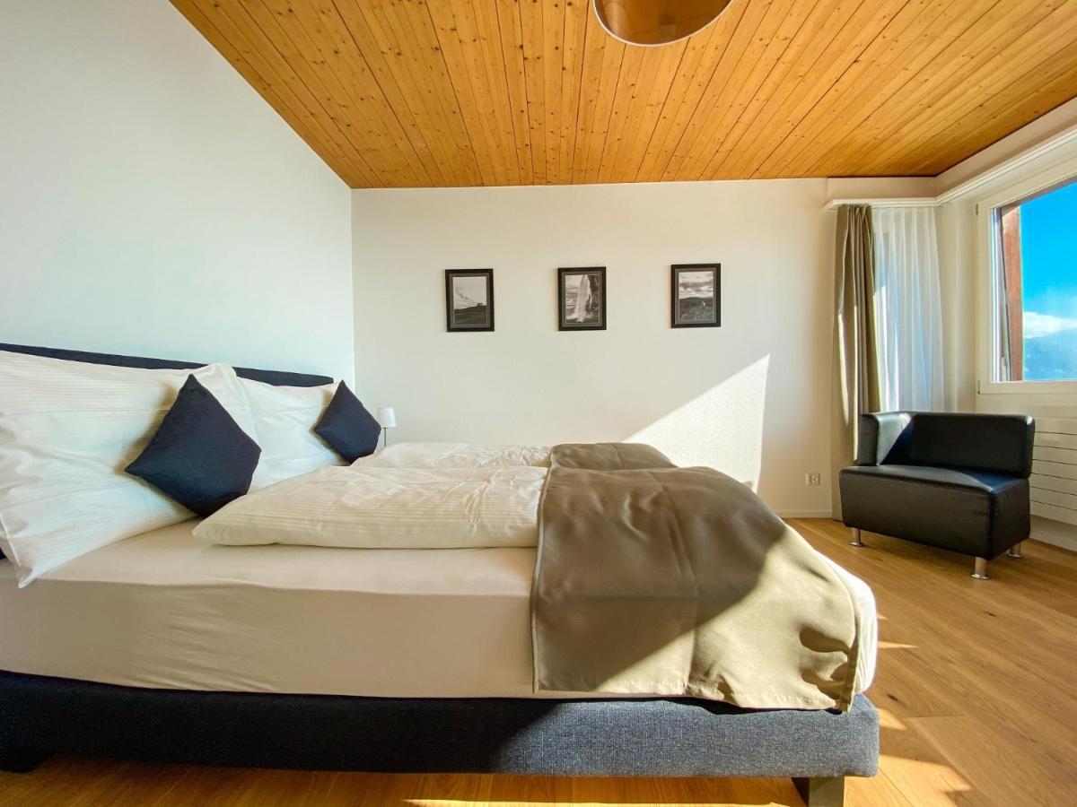 Panorama Boutique Apartment With Air Condition, Spa Entry In Solbadhotel Sigriswil Eksteriør bilde