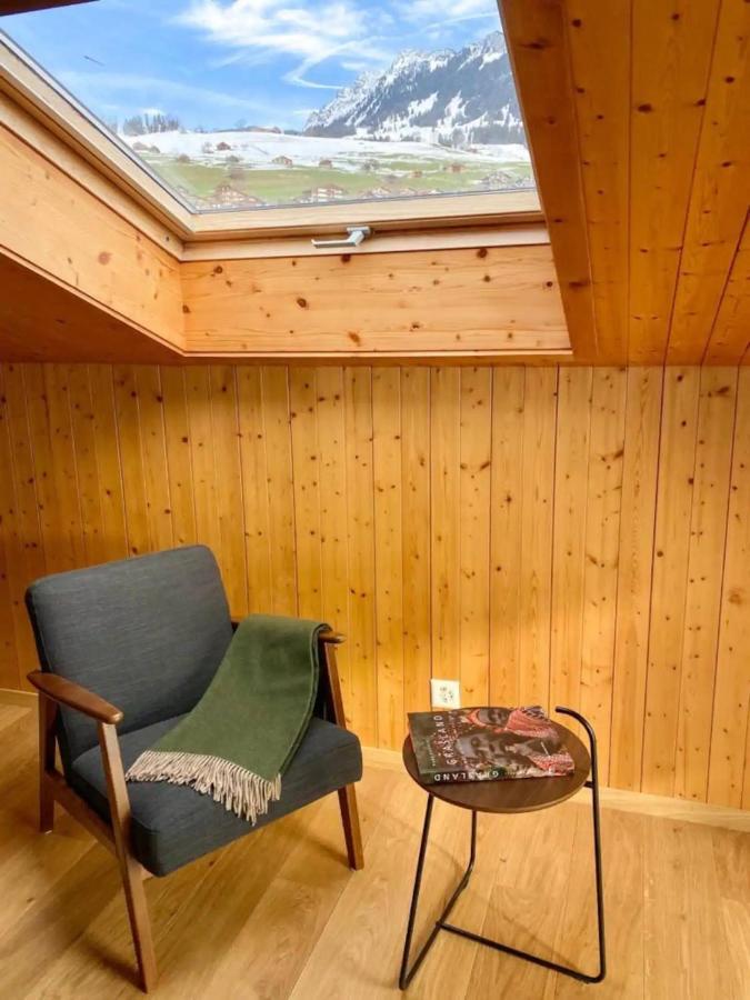 Panorama Boutique Apartment With Air Condition, Spa Entry In Solbadhotel Sigriswil Eksteriør bilde
