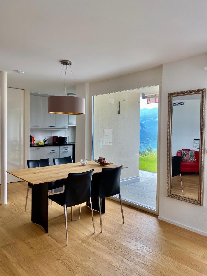 Panorama Boutique Apartment With Air Condition, Spa Entry In Solbadhotel Sigriswil Eksteriør bilde